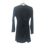 SheIn SZ S mock neck ribbed knit drop shoulder cut out front sweater dress Photo 2