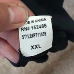 Paper Moon black lace sheer top size XXL Photo 11