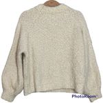 John + Jenn John + Jen Ivory Pullover Mock-neck SweaterSize Large Photo 1