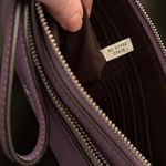 Coach Purple Leather Wallet Photo 6