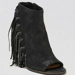 DV by Dolce Vit Open Toe Fringe Booties Photo 0