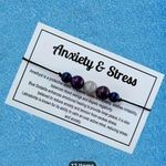 Fashion Casual Healing Crystal Stone Beads Bracelet For Meditation Relaxation Photo 1