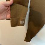 Set Active - Sculptflex Leggings Brown Athletic Gym Training Yoga Workout Pant Photo 4