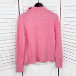 J.Crew  Extra Soft Bow Neck Wool Blend Sweater Pink Small Long Sleeve Photo 7
