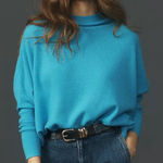 Anthropologie ANTHRO| Maeve Shea Oversized Boxy Cashmere Sweater Photo 0