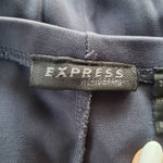 EXPRESS  Women's Lightweight Blue Straight Maxi Skirt L Photo 3