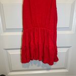 Olivia Rae NWT Livi by  Red Scoop Neck Sleeveless Tiered Tank size Small Photo 5