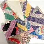 Homemade Quilted Vest Size L Photo 1