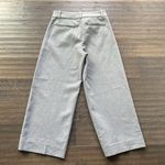 J.Crew Wide Leg Trouser Womens Sz 2 Petite Grey Photo 4