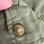 Blu Pepper Blue Pepper Green Full Zip Lace Detail Cotton Denim Utility Jacket Size M Photo 5