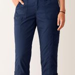 Sonoma Goods For Life Convertible Utility Pants Blue Size 10 Photo 0