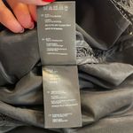 Reiss  Black Short Sleeve Crochet Dress Photo 4