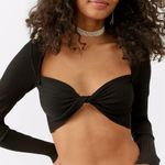 Urban Outfitters UO Tara Cropped Twist Sweater Photo 0
