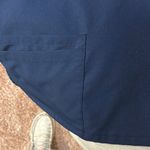 Ladies Navy Blue scrub top NWT SZ L Size L Photo 4