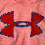 Under Armour  Bright Coral Hoodie with Blue Logo Photo 2