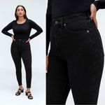 Everlane • The Curvy Way-High Skinny Jean black Ash stretch denim ankle organic Photo 4