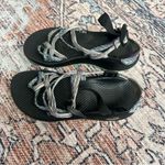 Chacos Women’s Chaco ZX2 Classic Double Green/Blue Stripe Size 7 Athletic Sandals Photo 2