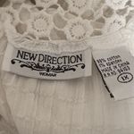 New Direction New Directions White Lace Blouse 1X Photo 5