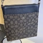 Coach  Kitt Messenger Crossbody Bag Black & Signature Polished Pebble Leather Photo 5