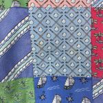 Vineyard Vines Green Patchwork Wrap Multicolor Golf Mini Skirt Women's Size 8 Photo 6