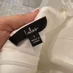 Lulu's One Shoulder White Midi Dress Size L Photo 6