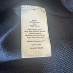 Talbots  Silk Scarf Sweater Size Medium Nautical 3/4 sleeve New NET Photo 7