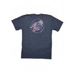 Dark Grey Santa Cruz Skateboards Rainbow Logo Short Sleeve T Photo 1