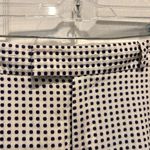 Banana Republic  Womens Dress‎ Pants 10 White Blue Straight Pockets Flat Front Photo 3