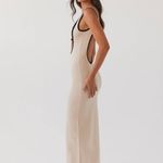 Peppermayo  Cut-Out Backless Knit Maxi Dress Photo 1