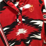 Lauren Ralph Lauren fleece sleep shirt. Medium Red Photo 3