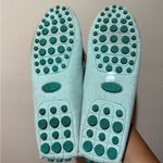 Coach Norfolk Tassel‎ Loafer Flats 9B Mint Green Studded Nubuck U Size 9 Photo 4