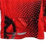 Agoda Red and Black Thermal Cycling Jersey Full Zip Jacket Womens Large Photo 3