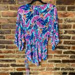 Lulus  Hypnotized Purple Lightweight Woven Surplice Romper Women's Size Medium Photo 9