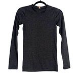 NWOT Lunya Restore Pima Cotton Blend Long Sleeve Gray Baselayer Top XS Photo 0
