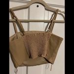 Kirious Faux Leather Cropped Top Photo 6