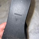 Steve Madden Vintage Y2K  Platform Sandals All Black size 9 Made in Italy Chunky Photo 5