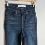 AYR  dark wash raw hem skinny jeans Photo 1