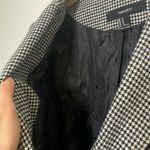 Forever 21 Houndstooth Gingham Button Blazer Jacket - Medium Photo 5