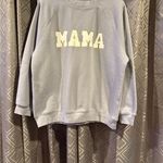 State of Mind Gray 'MAMA' Sweatshirt Purple Size M Photo 0