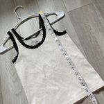 Brandy Melville  Ronnie Lace Trim Tank Top Cream (one size) coquette y2k 90s Photo 6