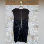 RTA Isabella vinyl minidress size Large Black Photo 8