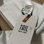 Tail Golf Shorts Womens 6 Stretch Essential White Chalk Knit Active Easy Care Photo 7