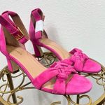 Cole Haan NWOT Adrella Braid Suede Open Toe Block Heel Size 7 Photo 0