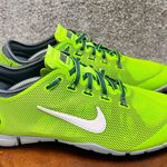 Nike  FREE BIONIC Lime White Designer Fashion Running Lace Up Sneakers 7.5 Photo 2