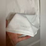 Adidas White Long Sleeve Scoop Neck Climalite Top Rainbow Decal Logo Size Large Photo 8