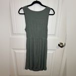 Aerie  Green Ribbed Sleeveless Cut Out Knotted Dress Photo 5