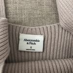 Abercrombie & Fitch  Square Neck Tank Top Ribbed Stone Small Crop Cropped Photo 2