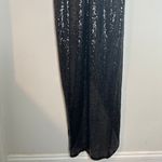 Lulus - Forever Your Girl Black Sequin Faux-Wrap Bodycon Maxi Dress Formal Prom Photo 7