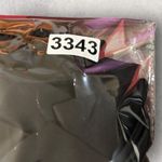 She & Sky NEW Black Crop Top Tie Front Womens S Long Sleeve Blouse Dressy Party Photo 9