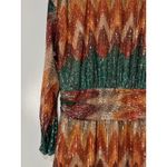 Ramy Brook Michaela Sequin Chevron Wrap Minidress Multicolor Plus Size 3 XL NWT Photo 13